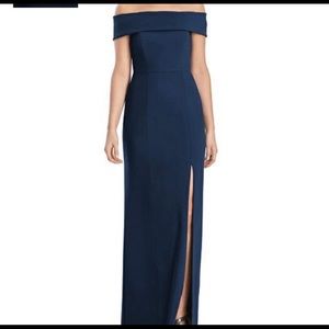 Dessy 3030 Midnight Dress Size 6